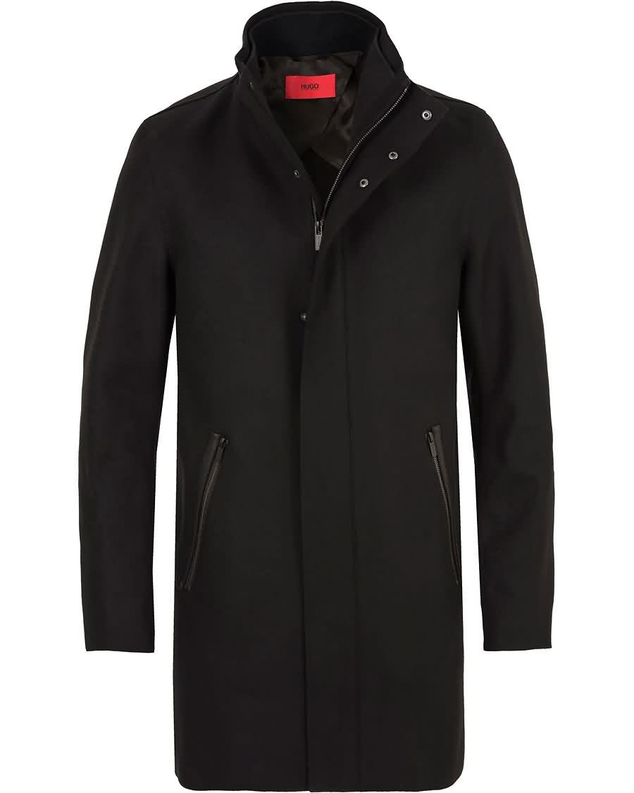 hugo mantek coat black Facebook yyaau